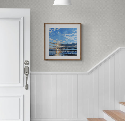 Buskin Sunrise Print