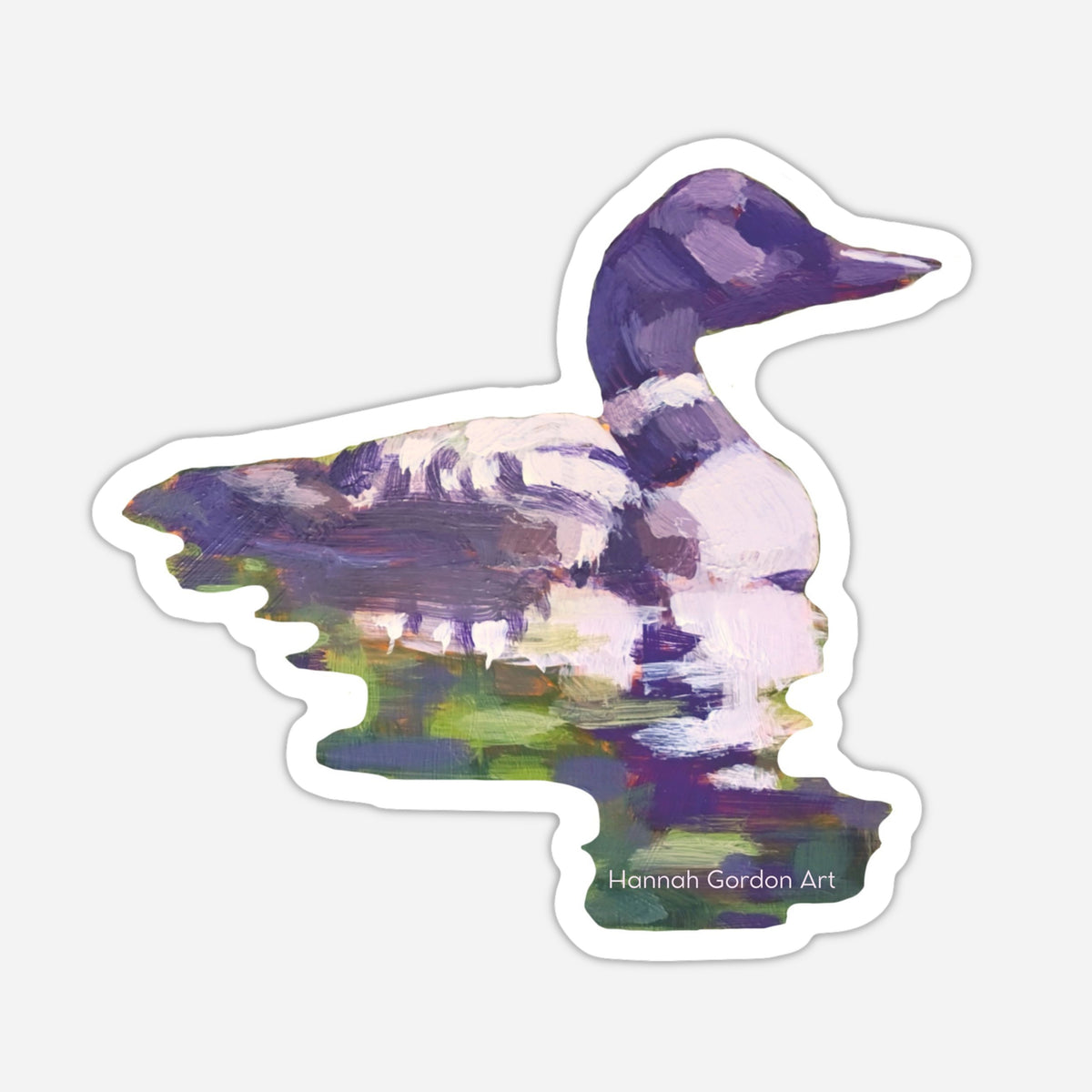 To the Loons Sticker