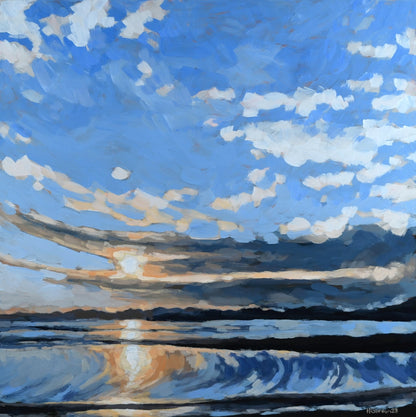 Buskin Sunrise Print