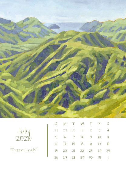 18-Month Calendar - July 2026-December 2027