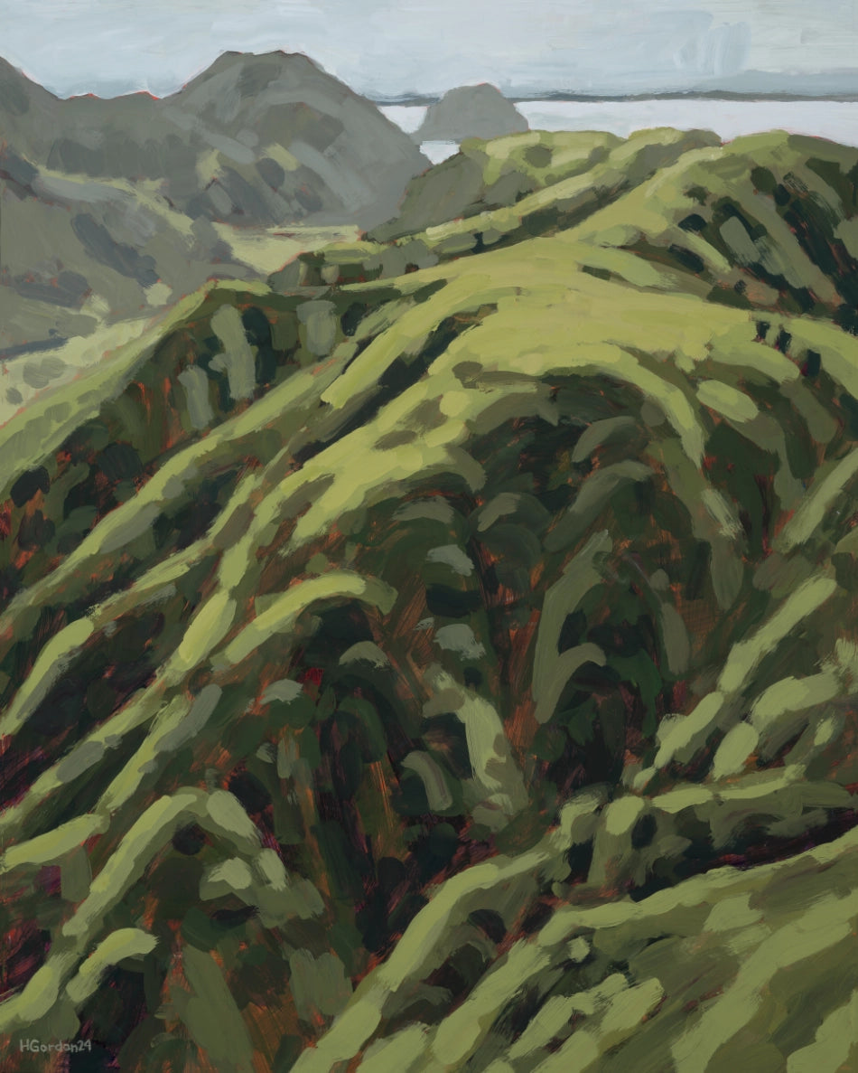 Dreaming of Greens - Original Painting