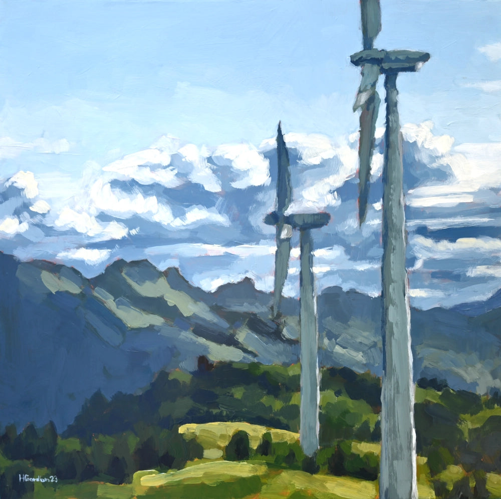 Evening Walk Across Pillar - Print