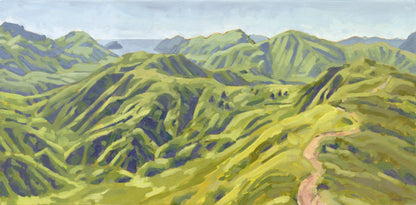 Green Trails - Original Painting