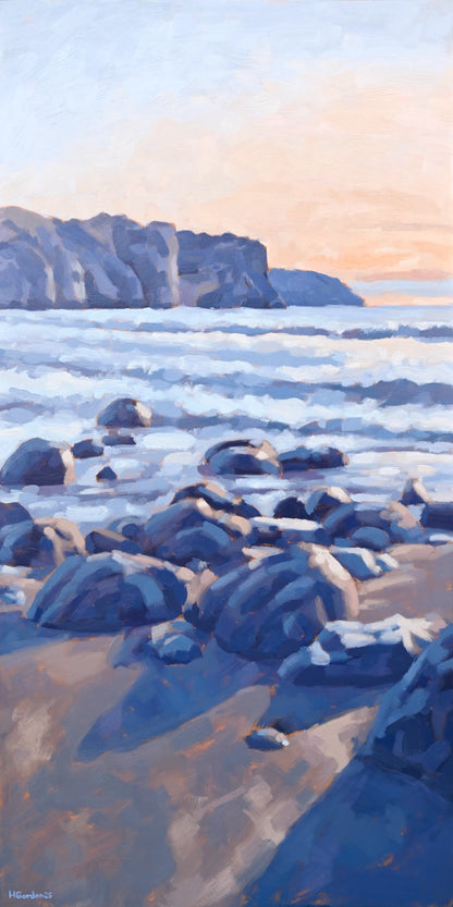 Long Shadows at Fossil Beach - Print
