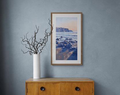 Long Shadows at Fossil Beach - Print