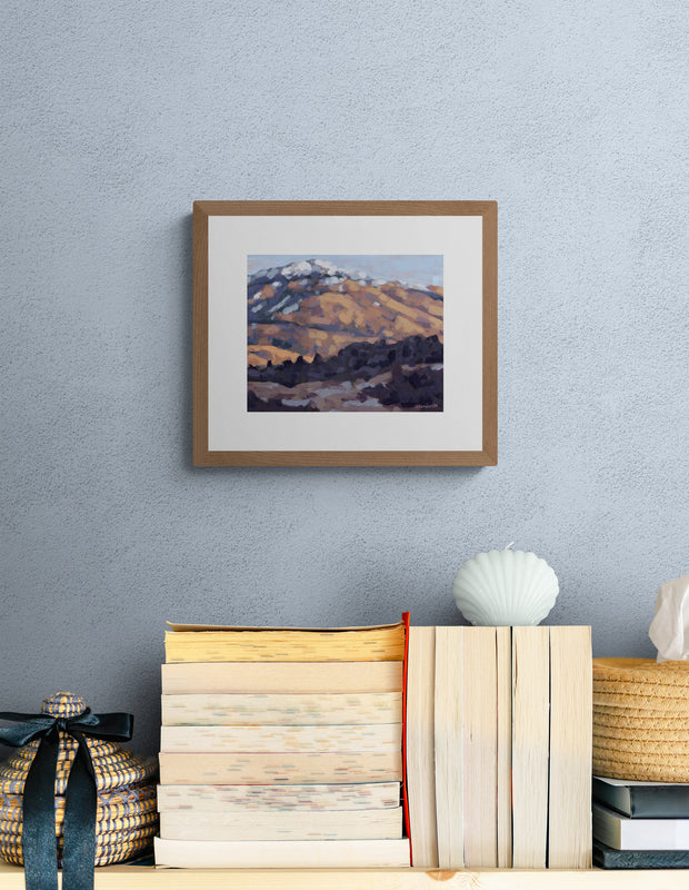 Snow Dust Print