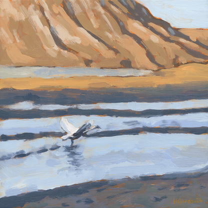The Swan's Flight - Print