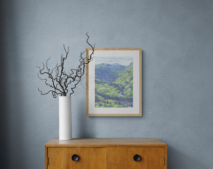 The Valley's Greener - Print