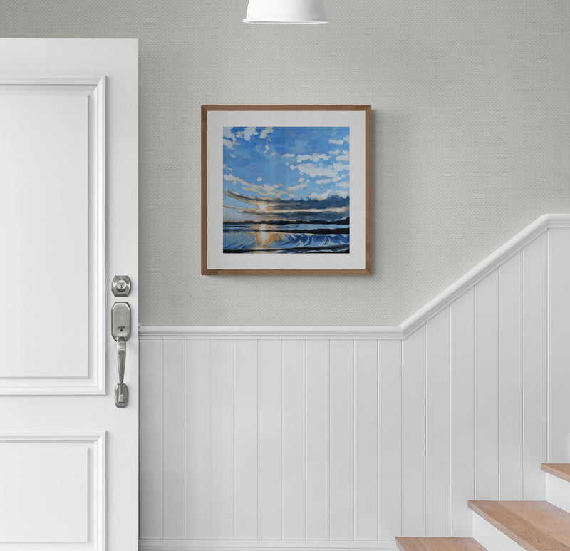 Buskin Sunrise Print
