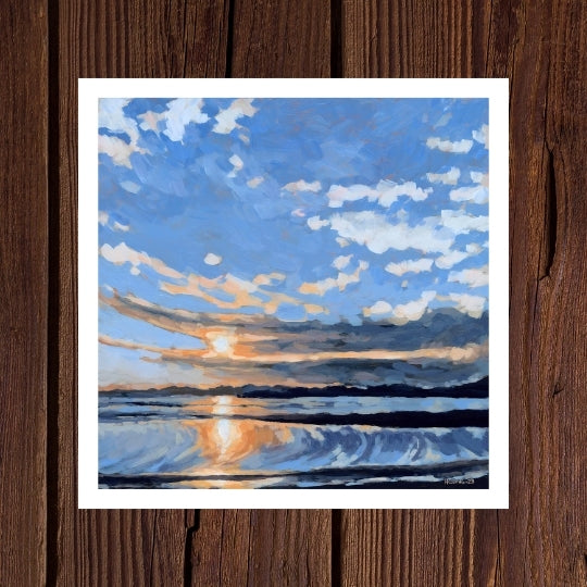 Buskin Sunrise - Pack of 5 Greeting Cards