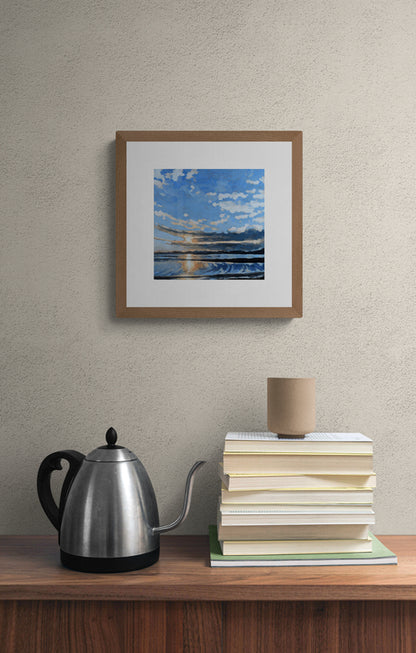 Buskin Sunrise Print