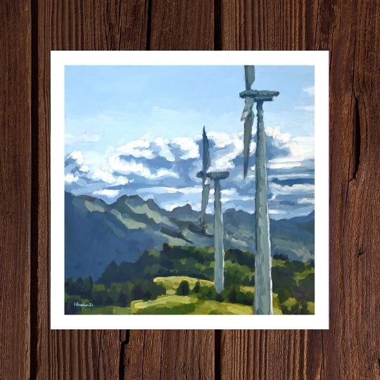 Evening Walk Across Pillar - Pack of 5 Greeting Cards