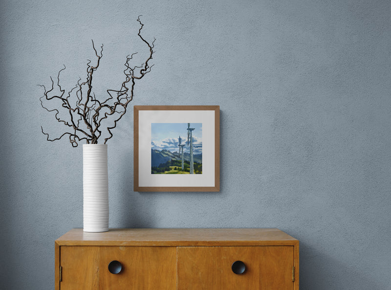 Evening Walk Across Pillar - Print