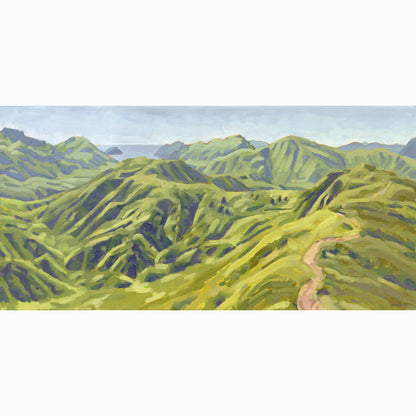 Green Trails - Original Painting