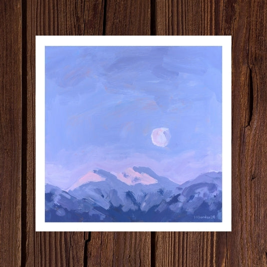 Morning Moon - Pack of 5 Greeting Cards