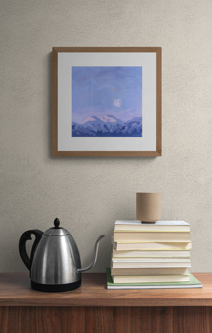 Morning Moon Print