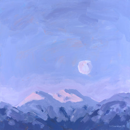 Morning Moon Print