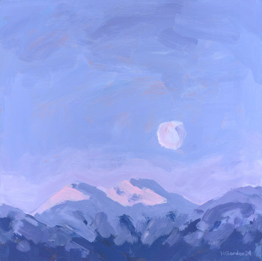 Morning Moon Print