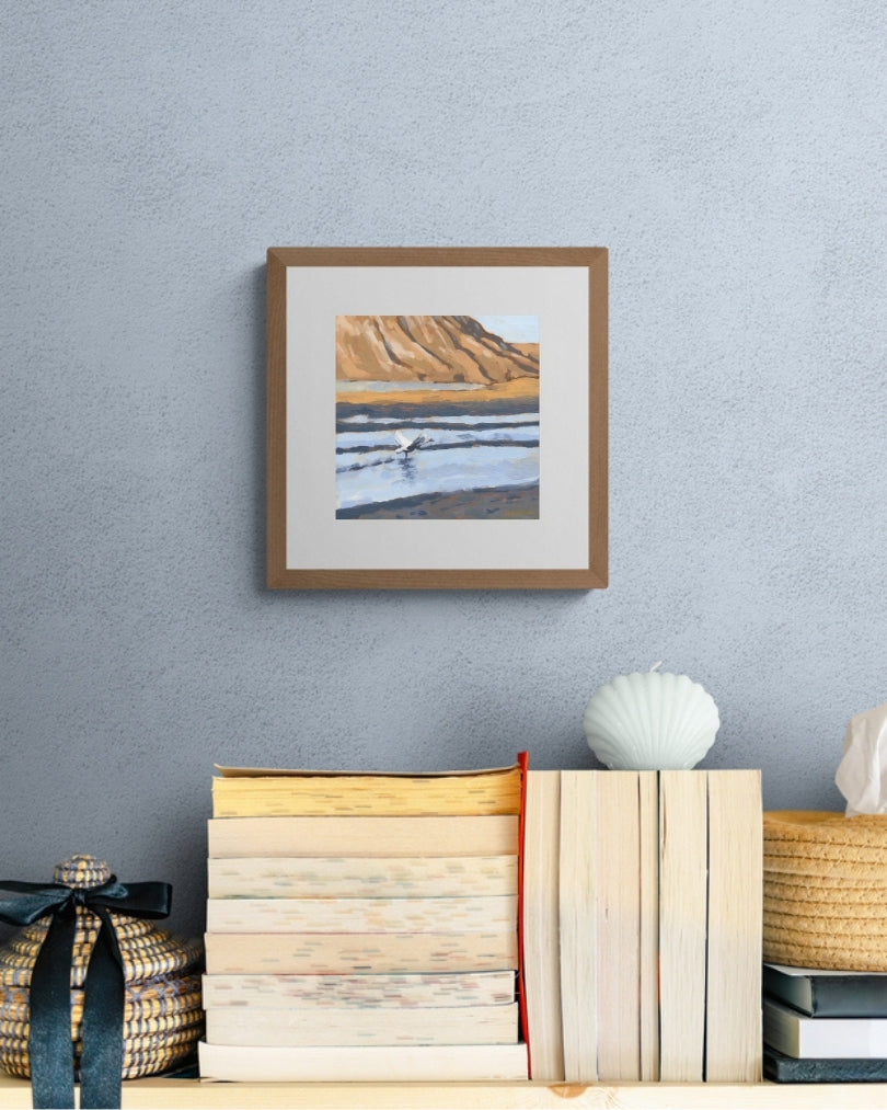 The Swan's Flight - Print