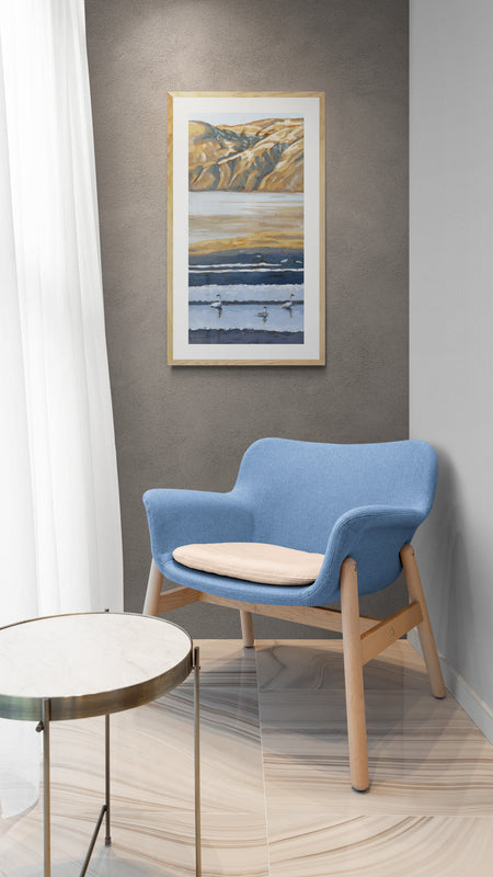 The Trio on the River - Print