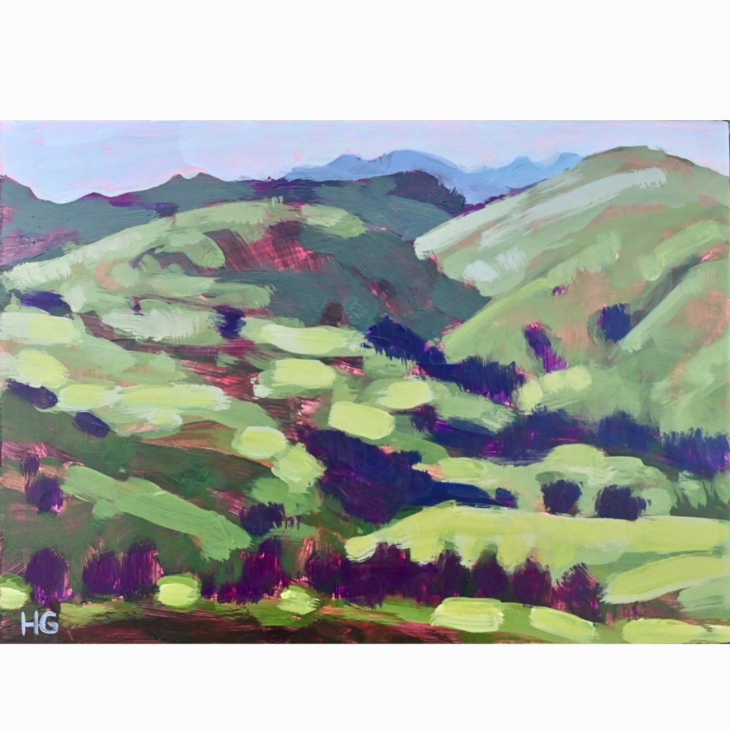 Up to the Alpine - Original Painting