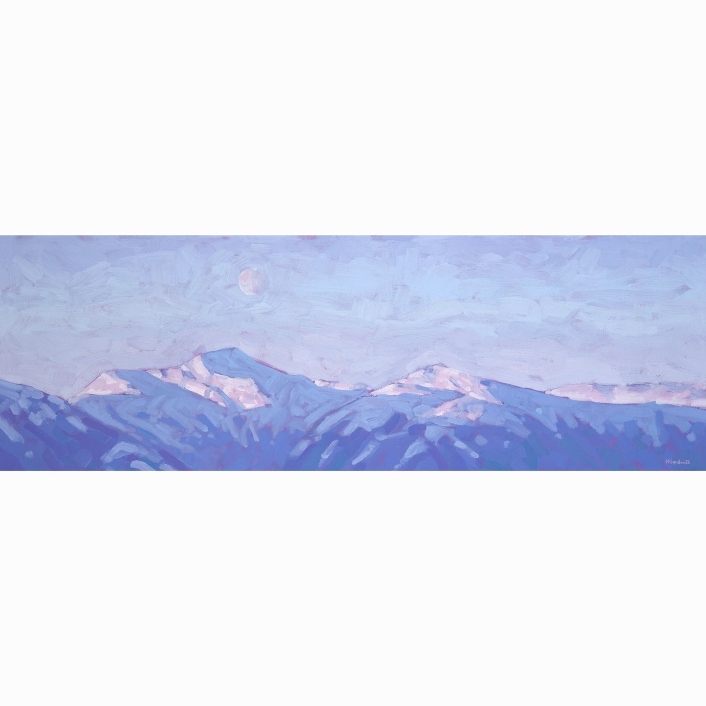 Warm Light, Cold Morning - Original Painting