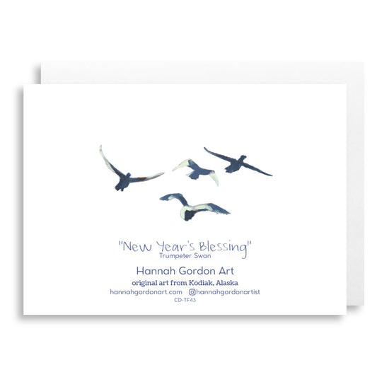 New Year's Blessing Greeting Card