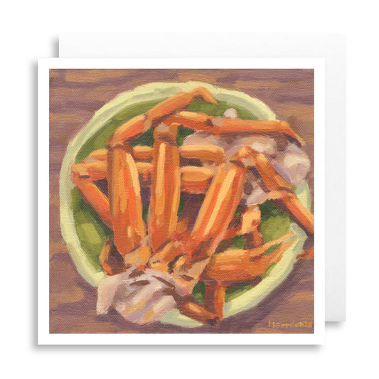 Ocean Floor Feast Greeting Card