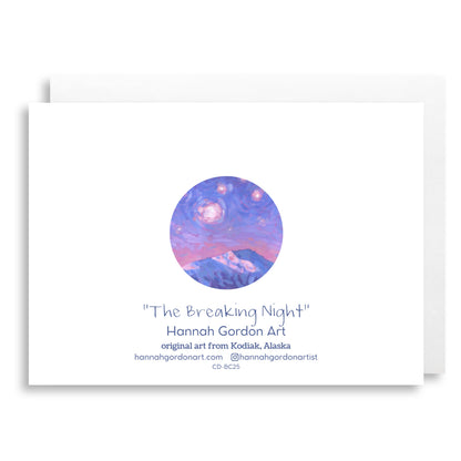 The Breaking Night Greeting Card