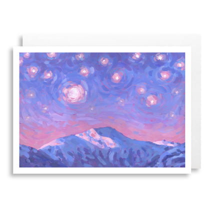 The Breaking Night Greeting Card