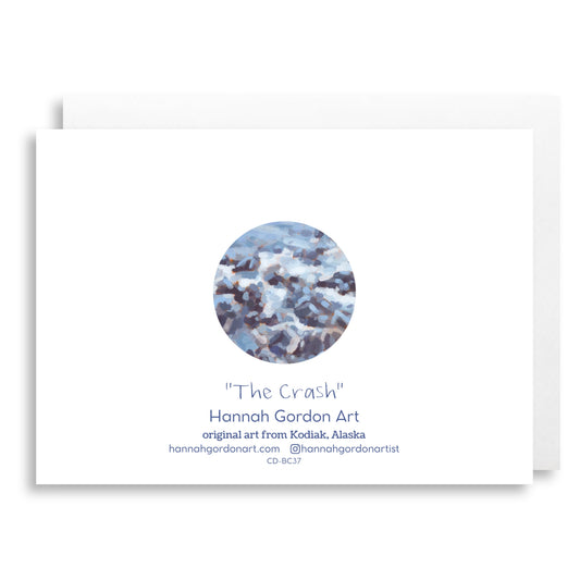 The Crash Greeting Card