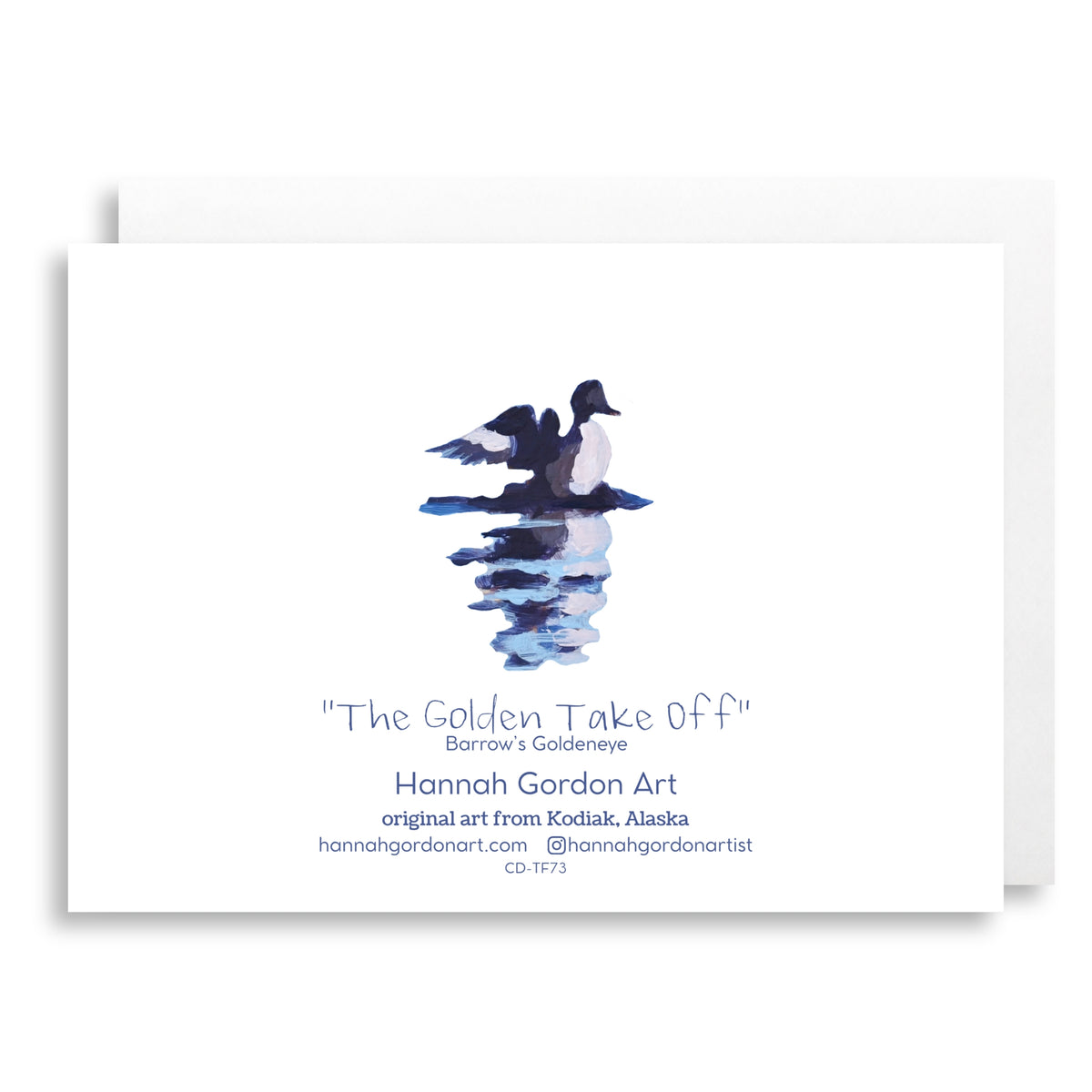 The Golden Take Off Greeting Card