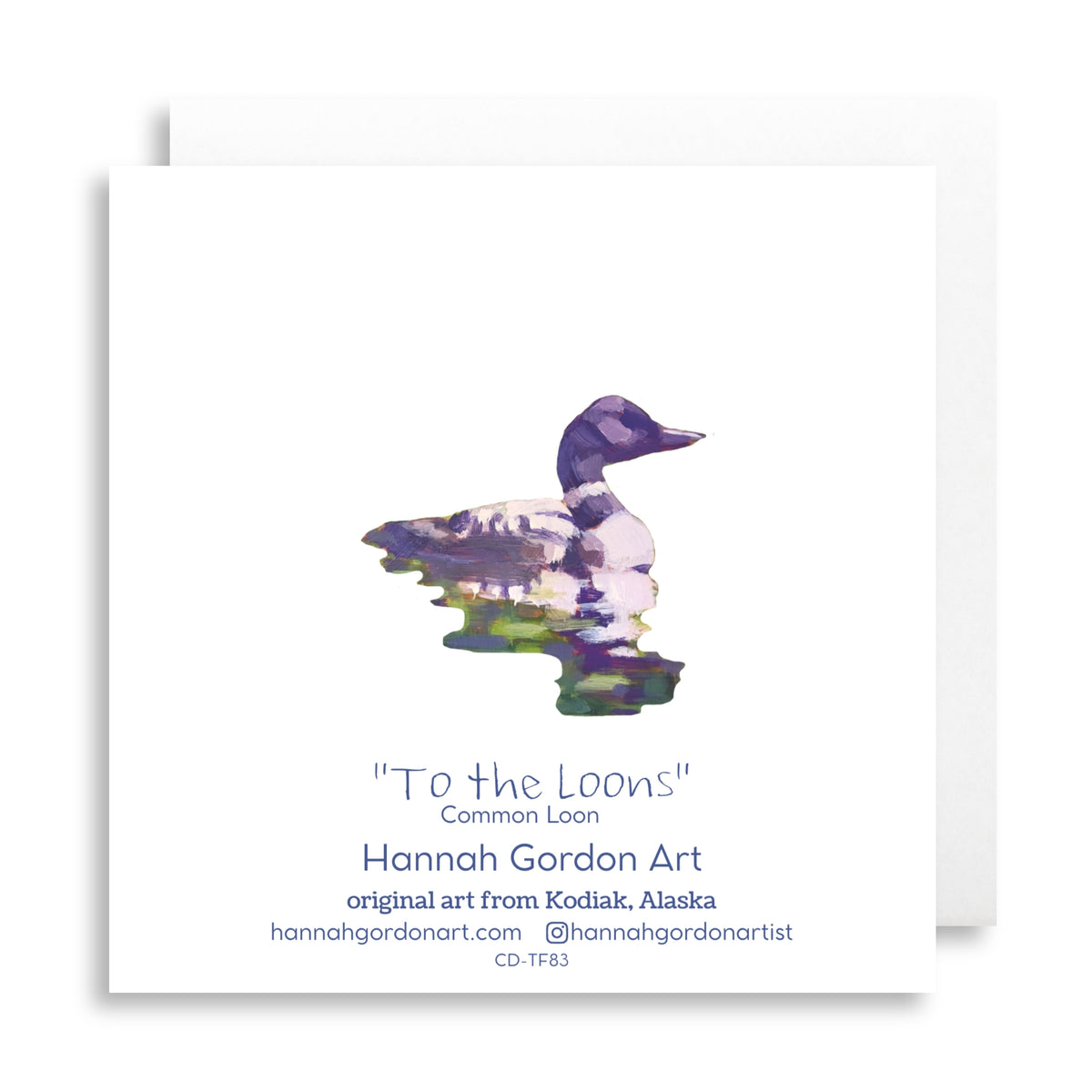 To the Loons Greeting Card