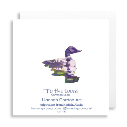 To the Loons Greeting Card