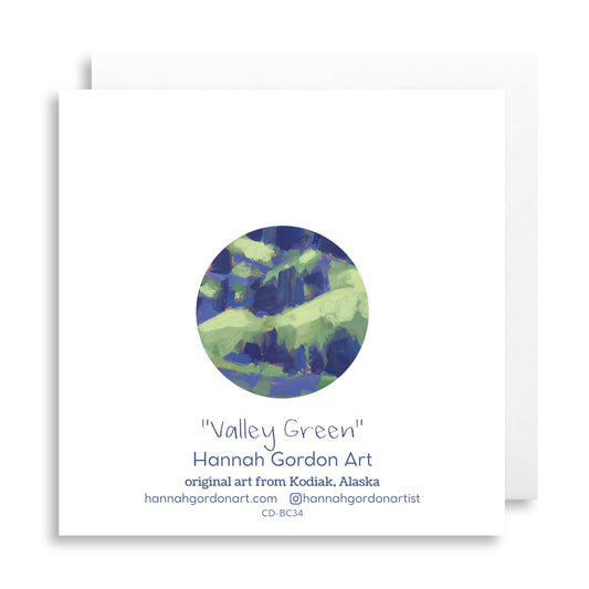 Valley Green Greeting Card