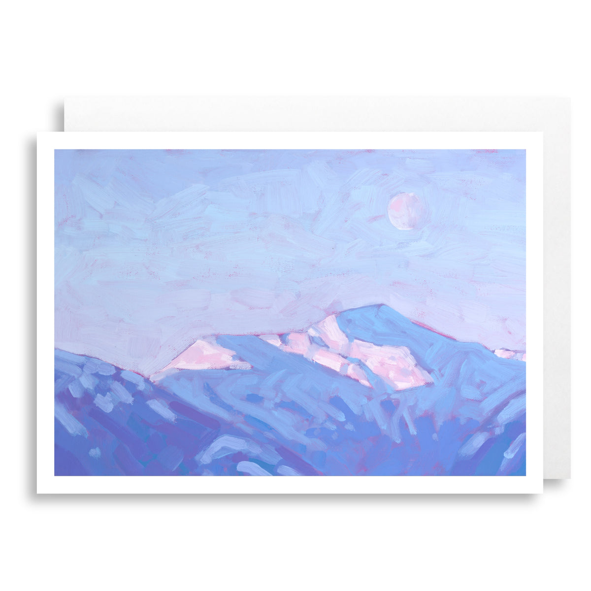 Warm Light, Cold Morning Greeting Card