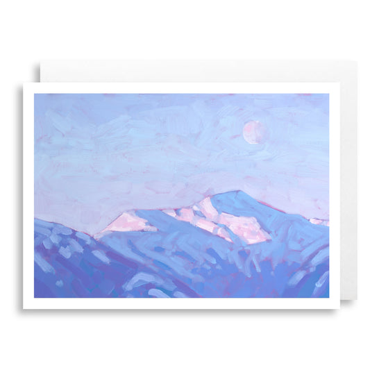 Warm Light, Cold Morning Greeting Card