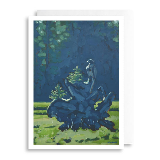 Young Buck Greeting Card